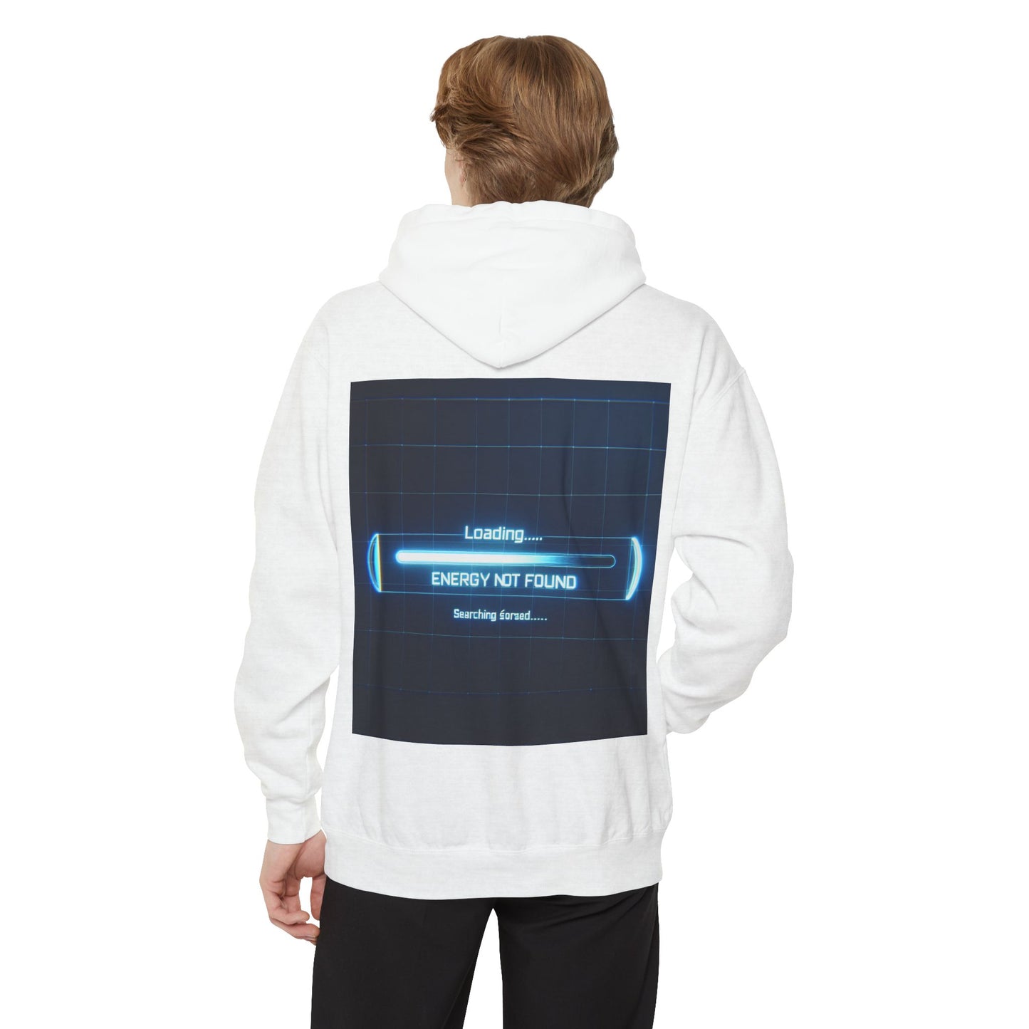 Energy Kit Found Unisex Garment-Dyed Hoodie - Gaming Motivation Sweatshirt