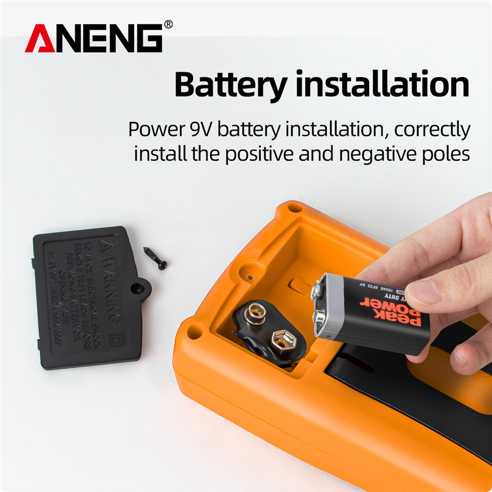 DM850 Automatic Professional Digital Multimeter 1999 Counts Auto AC/DC Voltage Tester Ohm Current Ammeter Detector Tool