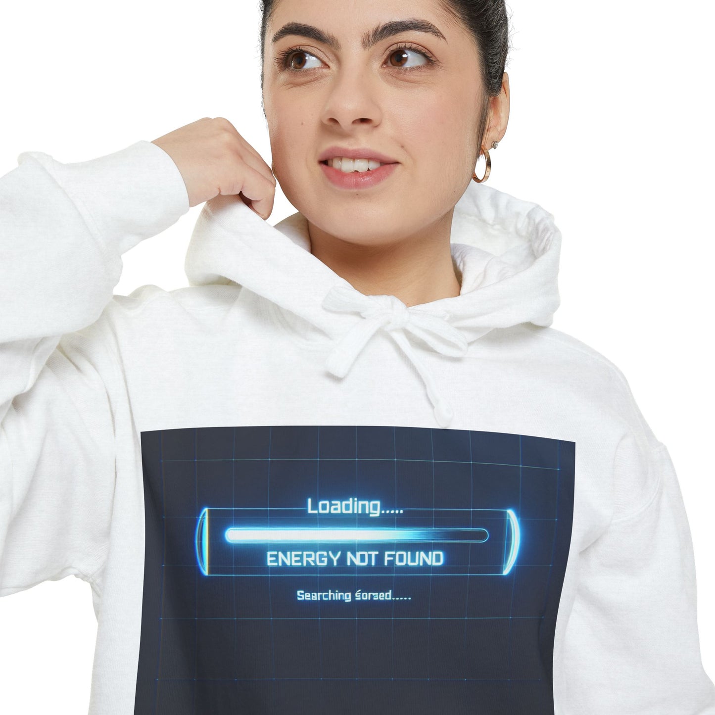 Energy Kit Found Unisex Garment-Dyed Hoodie - Gaming Motivation Sweatshirt