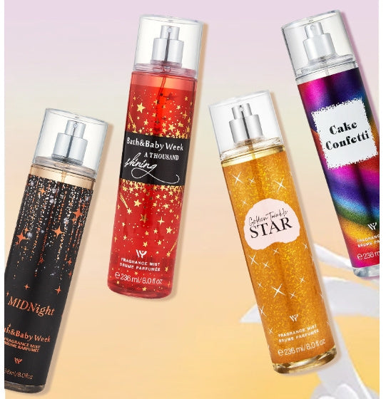 236ml Victoria's Floral Season Body Spray Perfume for Women - Long-lasting Floral and Fruity Fragrance bottle packaging