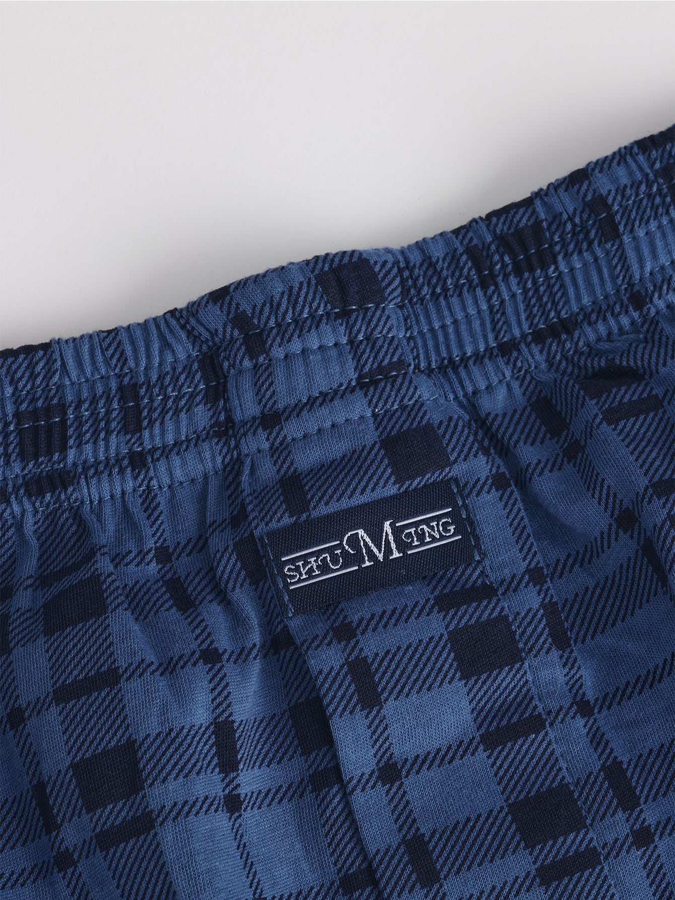 Men's cotton Comfortable Plaid Boxers Underwear