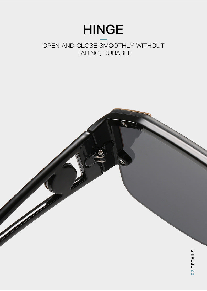 Luxury Oversized Men Sunglasses Brand Designer Sun Glasses For Women Fashion Gradient Square Shades