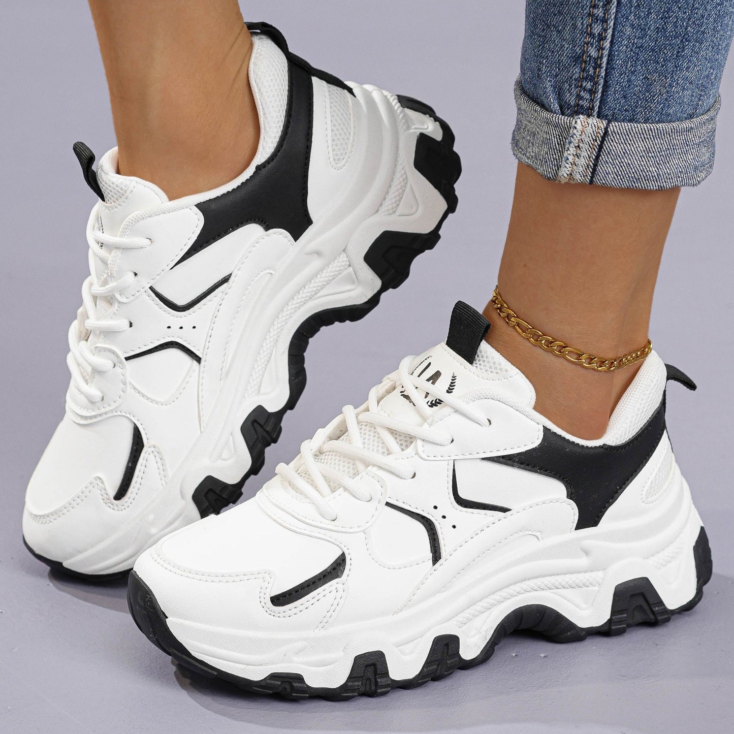 Ladies' Casual Sports Shoes, Flat Shoes, Versatile And Comfortable Running Shoes For Students, Suitable For Work Wear