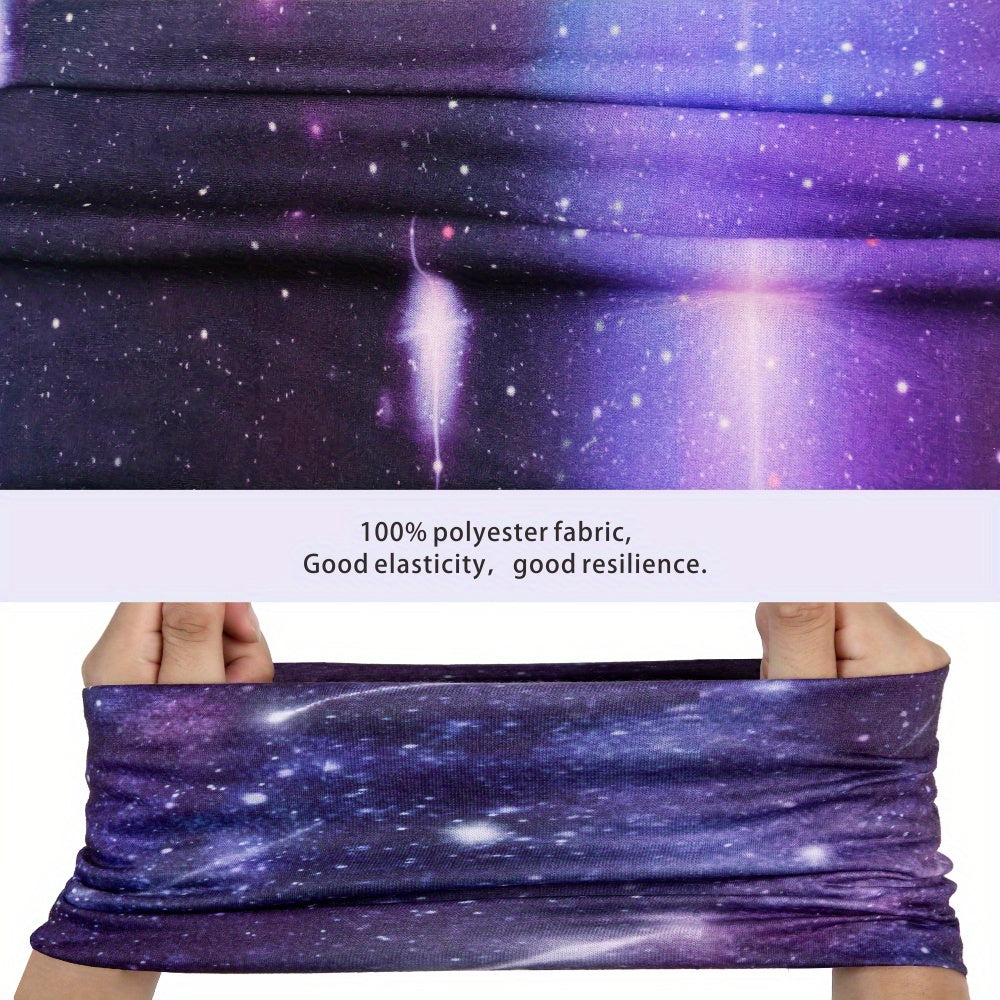 Seamless Sports Scarf with Magic Headband - Breathable, Moisture-Wicking, Quick-Drying Fabric for Outdoor Activities - Stay Protected from Sun, Wind, and Cold while Enjoying Cycling, Running, Hiking, and More