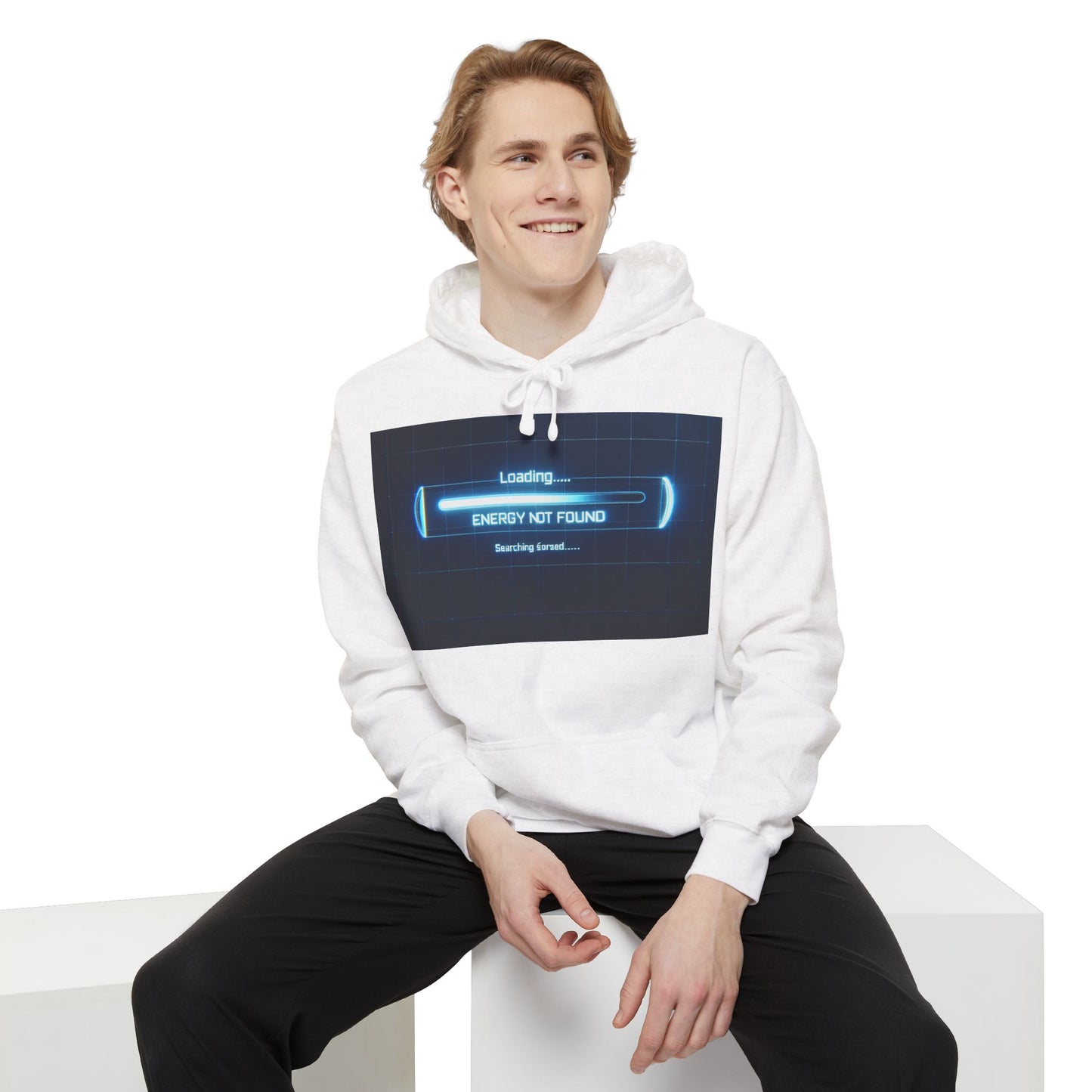 Energy Kit Found Unisex Garment-Dyed Hoodie - Gaming Motivation Sweatshirt