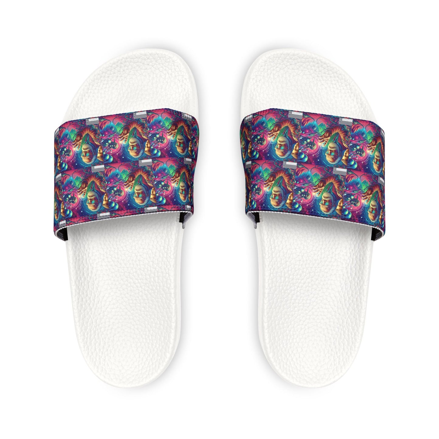 Vibrant Men's Sandals, Colorful Beach Wear Slippers, Trendy Footwear for Summer, Casual Outdoor Shoes, Perfect Gift for Holidays