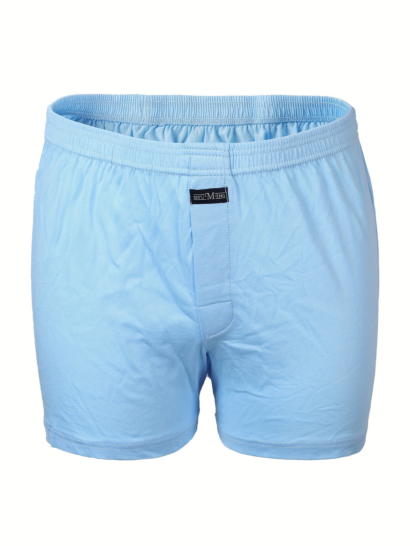 Men's cotton Comfortable Plaid Boxers Underwear
