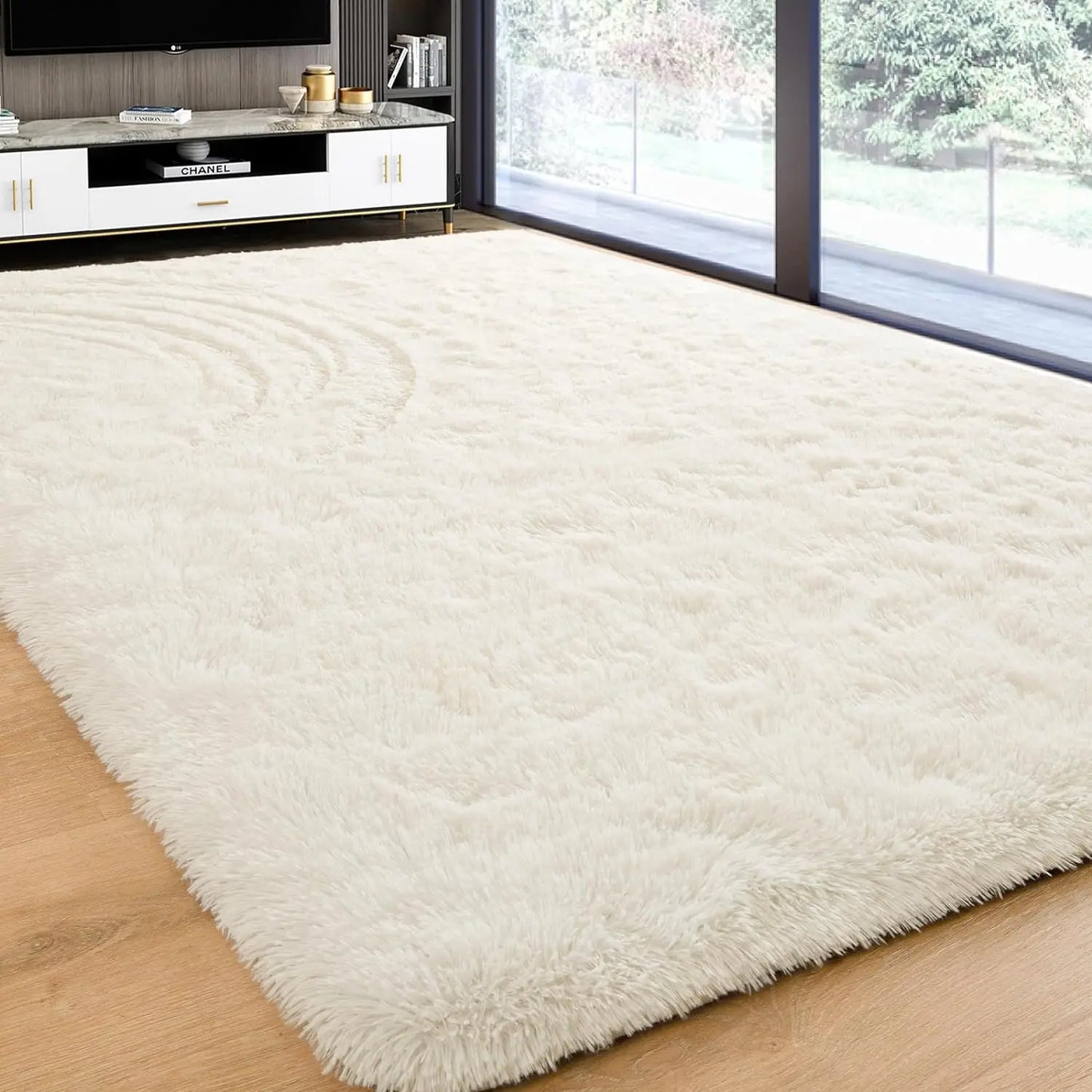 Plush Carpets Fluffy Ultra Soft Indoor Modern Area Rugs Living Room Play Mats For Children Bedroom Home Decor Nursery Rug