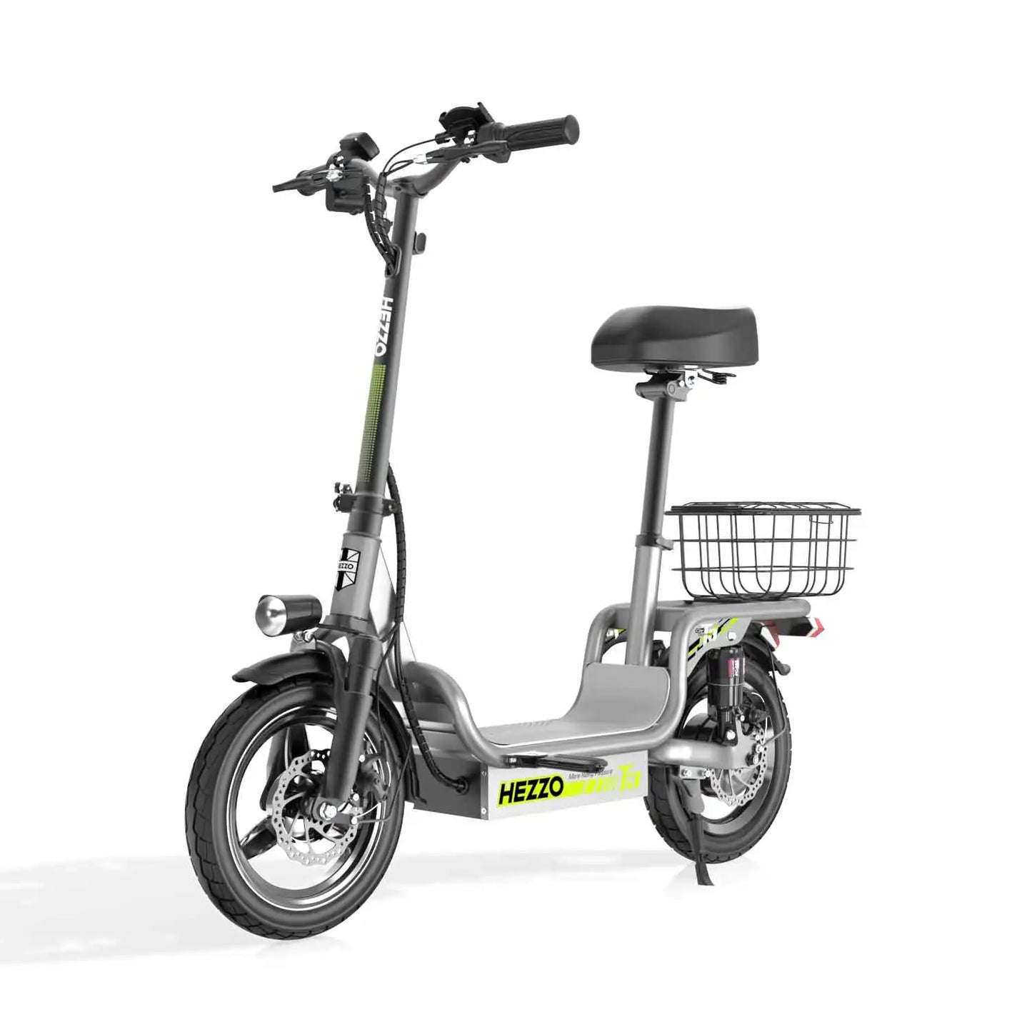 HEZZO Free Shipping Escooter 48V 500W EU US Warehouse 14inch Off-Road Scooter 15Ah 40Km Foldable Electric Scooter