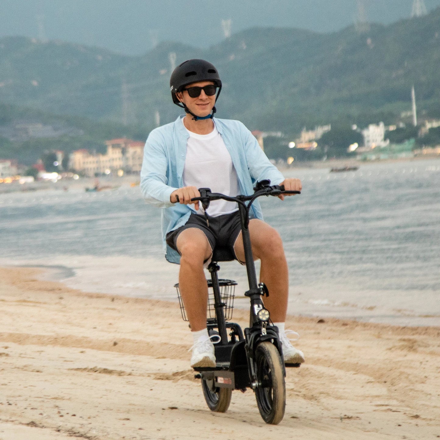 HEZZO Free Shipping Escooter 48V 500W EU US Warehouse 14inch Off-Road Scooter 15Ah 40Km Foldable Electric Scooter