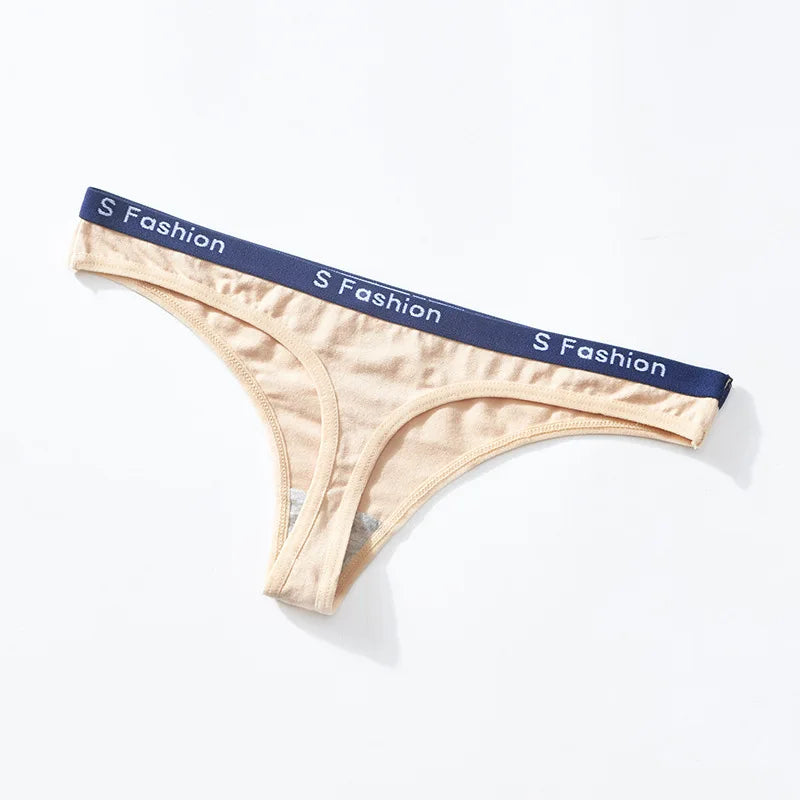Cotton G-String Thong Sexy Women Panties Seamelss Briefs Sport Underwear Intimate Lingerie Ladies T-back Underpant Female Bikini