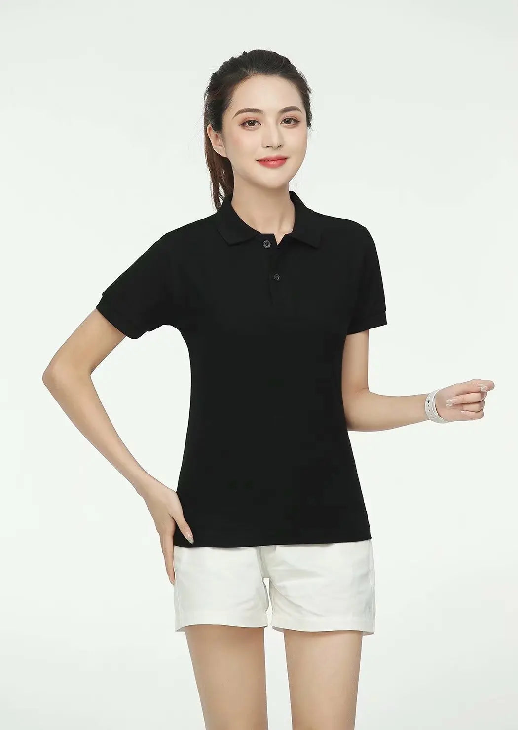 Men's shirt customization/design logo short sleeved polo shirt DIY logo top casual work advertising team/commemorative polo