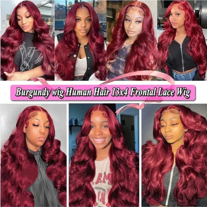 99J Raw Indian Hair Wigs Human Hair Glueless HD Lace Front Vietnamese Cuticle Aligned Hair HD Lace Frontal Wigs for Black Women