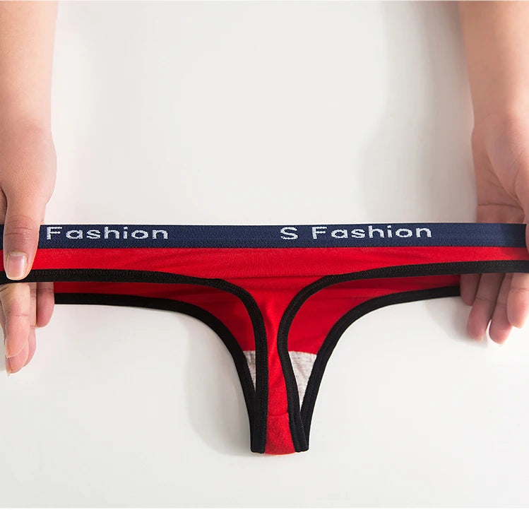 Cotton G-String Thong Sexy Women Panties Seamelss Briefs Sport Underwear Intimate Lingerie Ladies T-back Underpant Female Bikini
