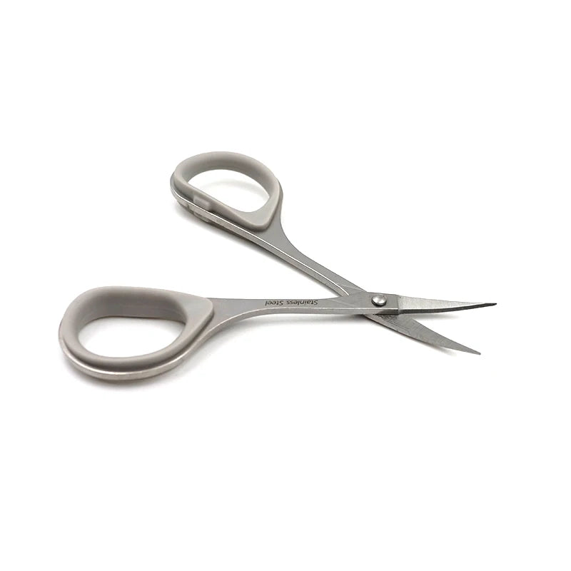 Eyebrow Scissor Makeup Eyelash Trimmer Nose Facial Hair Remover Multifunctional Scissors Stainless Steel Nail Cuticle Tools