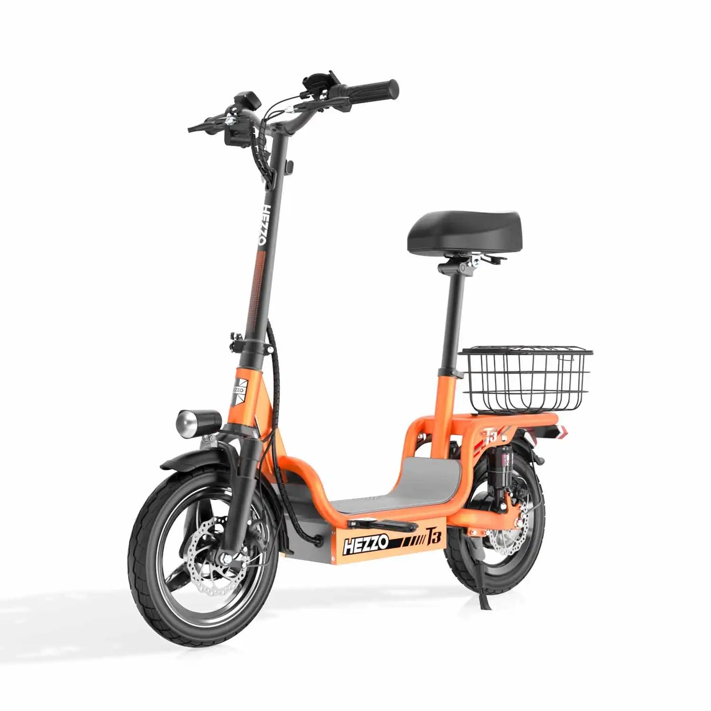 HEZZO Free Shipping Escooter 48V 500W EU US Warehouse 14inch Off-Road Scooter 15Ah 40Km Foldable Electric Scooter