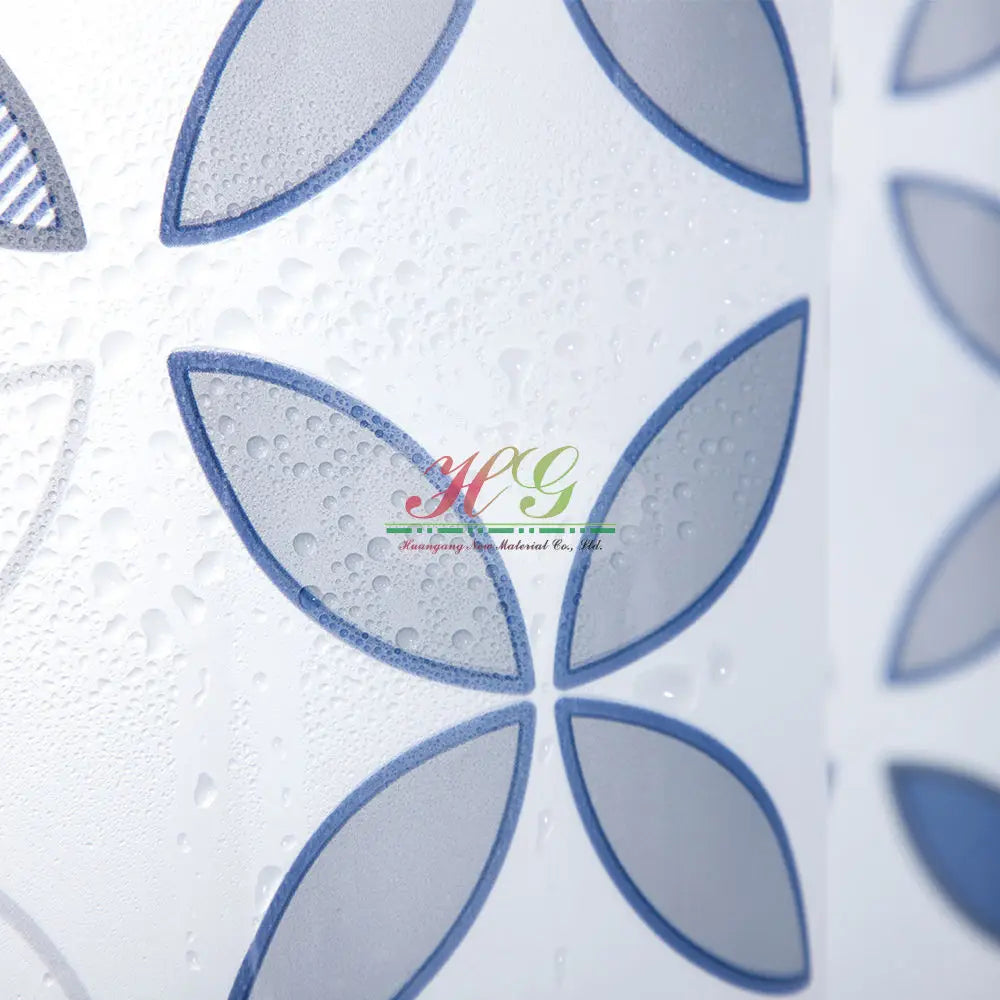 No Tariff PVC Decorative Pattern Shower Curtain for Home Bathroom