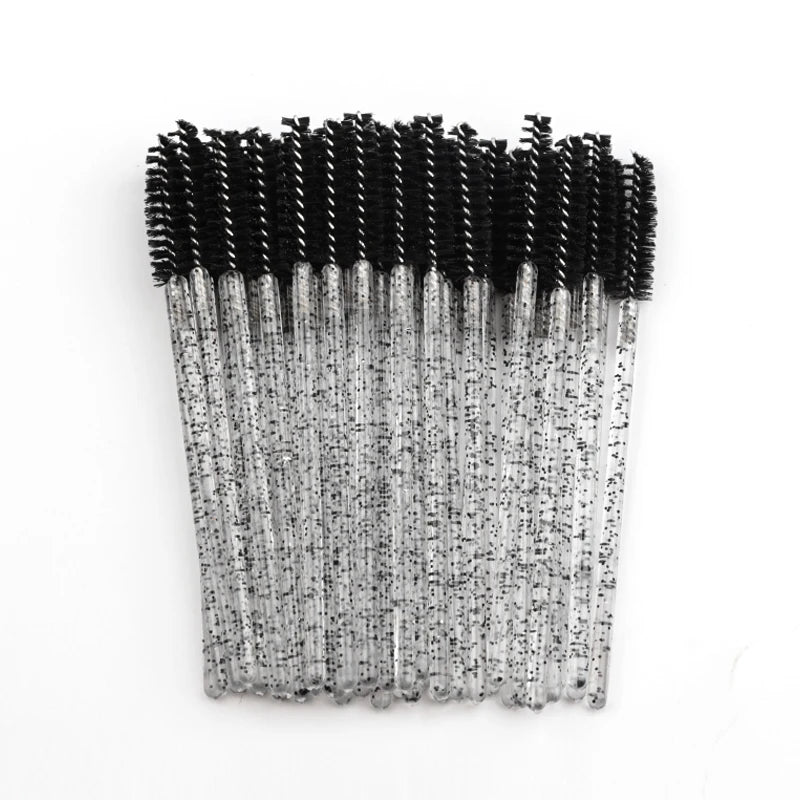 5/25/50 Pcs Eyelash Brushes Makeup Brushes Disposable Mascara Wands Applicator Spoolers Eye Lashes Cosmetic Brush Makeup Tools