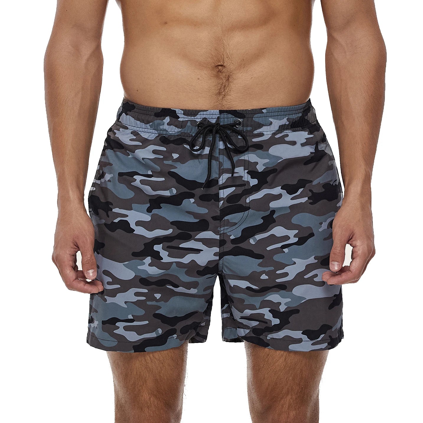 Escatch New Men's Beach Shorts Summer Surf Trunks Plus Size Drawstring Swimwear For Male ESX05 Gym Sportswear Swimsuit
