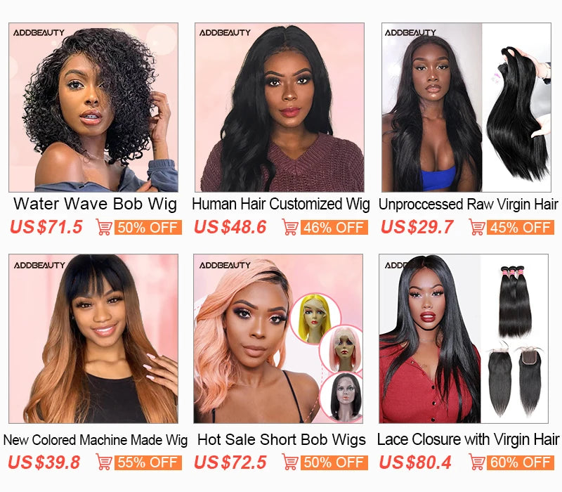Human Hair Bundles for Women Addbeauty Body Wave Unproccessed Raw Virgin Human Hair Weft Natural Color Double Drawn Hair Weave