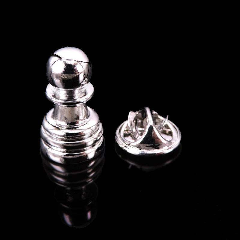 High quality men's shirt Brooch fashion jewelry doctor stethoscope Brooch new dress scarf badge pin gift, wholesale and retail