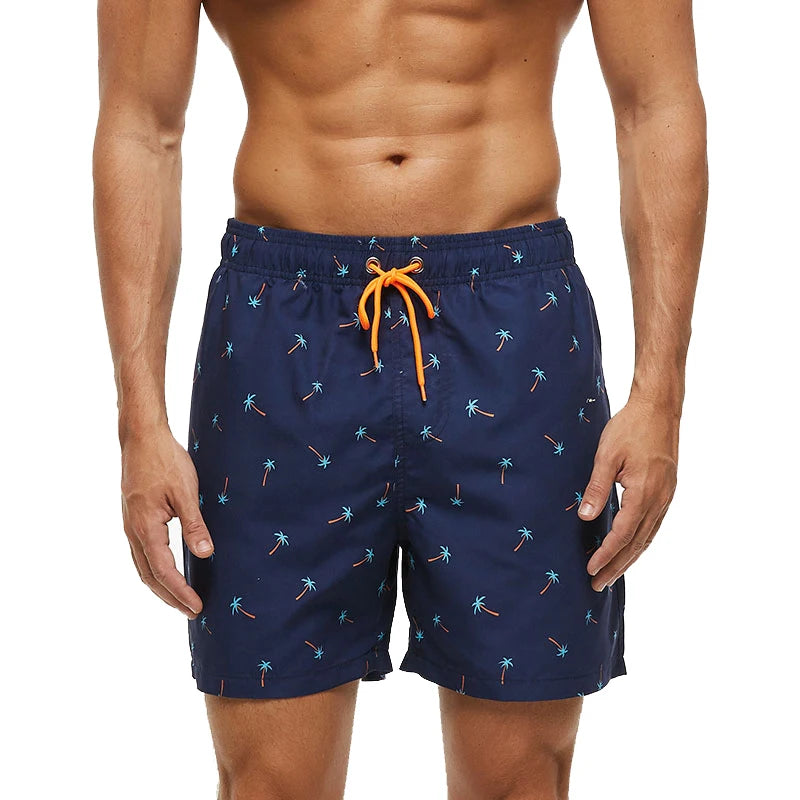 Escatch New Men's Beach Shorts Summer Surf Trunks Plus Size Drawstring Swimwear For Male ESX05 Gym Sportswear Swimsuit