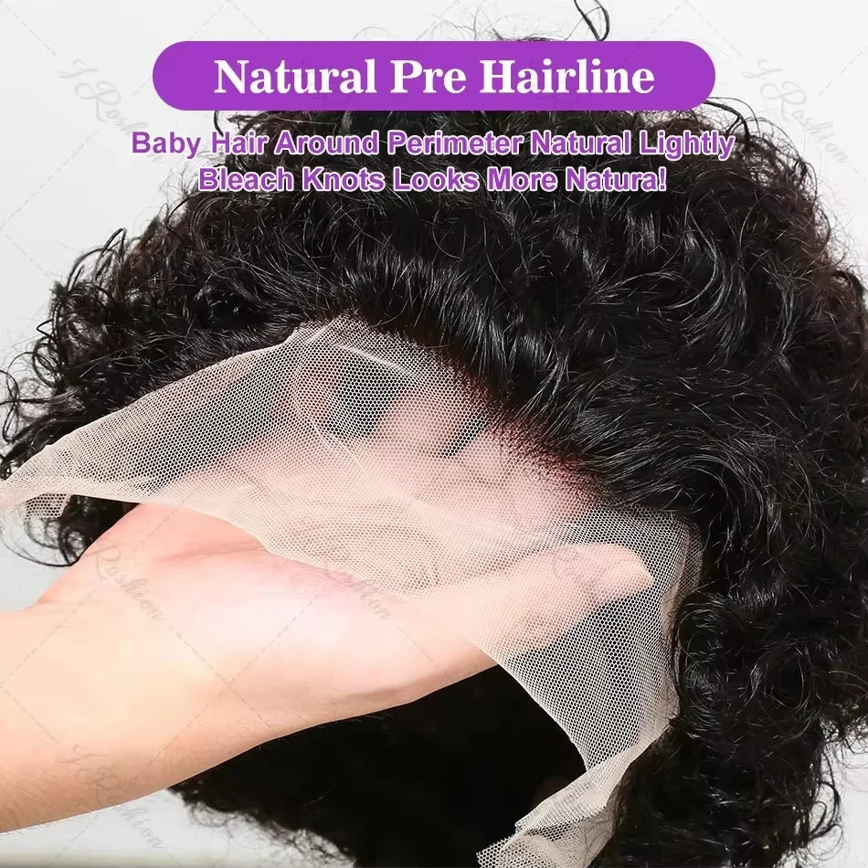 Pixie Wigs for Woman Factory-sold Cheap Wholesale Provide Customization High-quality 13x1pixie Wigs 100% Human Hair