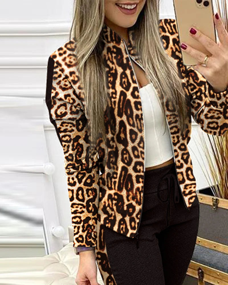 2025 Tracksuit suits 2 Piece Set Zipper Jacket+Long Pants Sports Suit Female Sweatshirt Sportswear Suit for Woman Clothing
