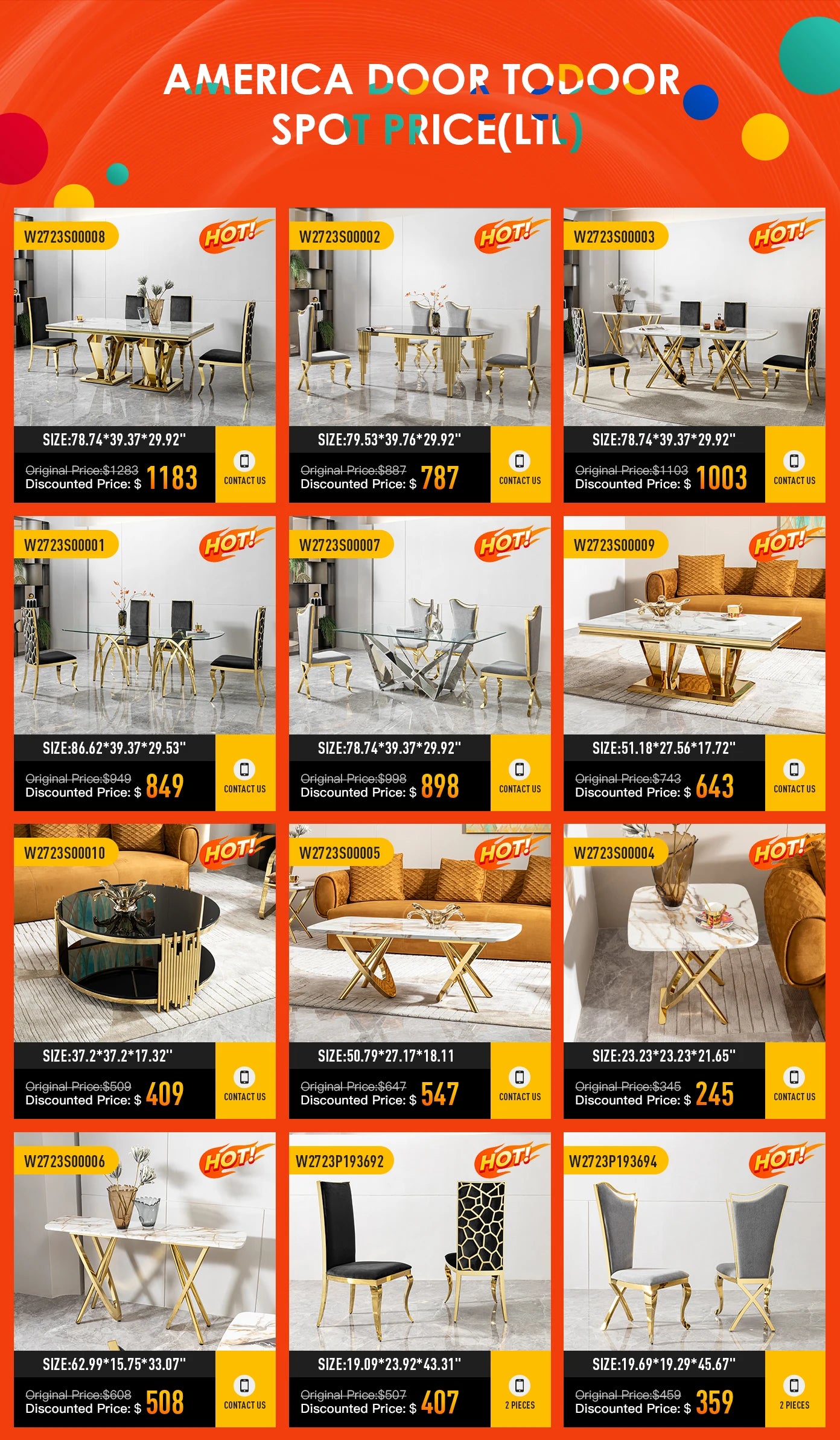 Hotel Luxury Round Shape Glass Top Coffee Table Round for Living Room Black and Gold Home Furniture Stainless Steel Tea Table