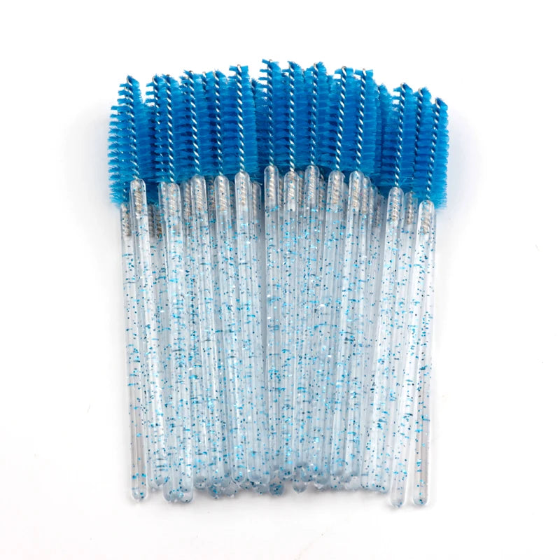 5/25/50 Pcs Eyelash Brushes Makeup Brushes Disposable Mascara Wands Applicator Spoolers Eye Lashes Cosmetic Brush Makeup Tools