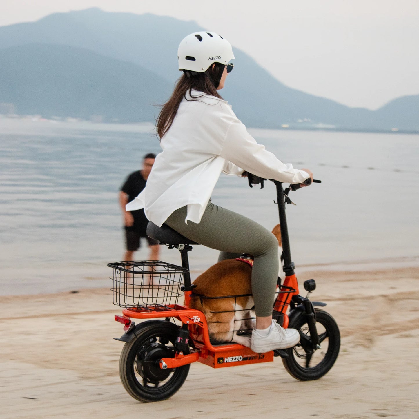 HEZZO Free Shipping Escooter 48V 500W EU US Warehouse 14inch Off-Road Scooter 15Ah 40Km Foldable Electric Scooter