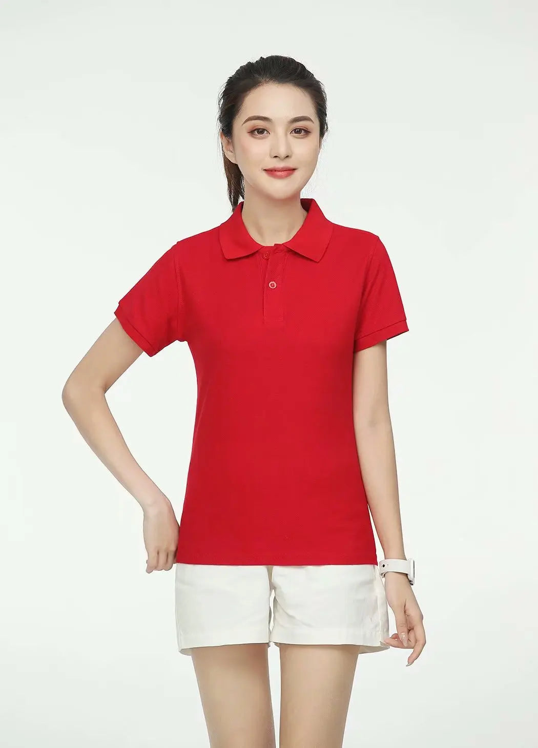 Men's shirt customization/design logo short sleeved polo shirt DIY logo top casual work advertising team/commemorative polo
