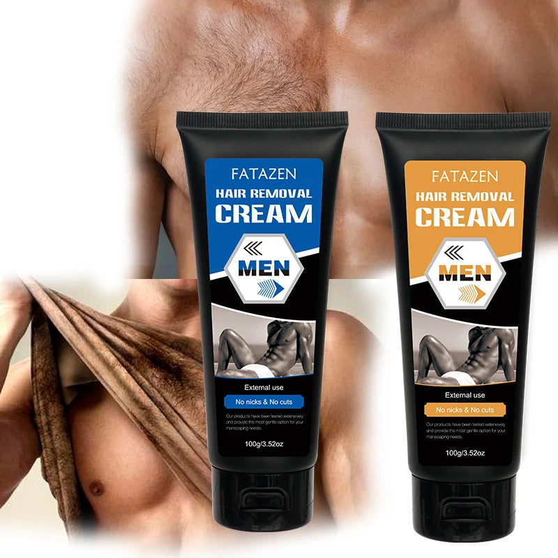 Private Label Natural Hair Care Gentle Hair Removal Products for Men Quick Effective Hair Removal Cream