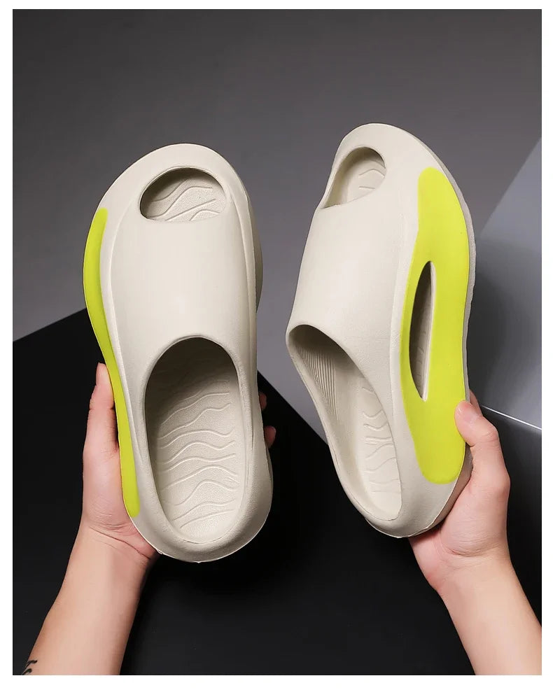 Adult Men's Sandal Genuine Mens Slipper Original Brands Shoes for Events Eva Sole Slippers House Slippers Man Summer Shoes Sale