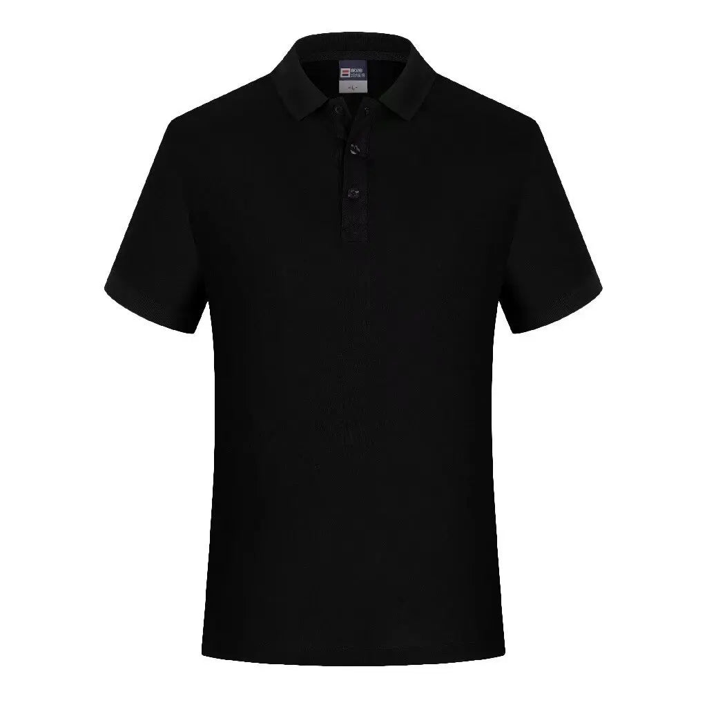Men's shirt customization/design logo short sleeved polo shirt DIY logo top casual work advertising team/commemorative polo