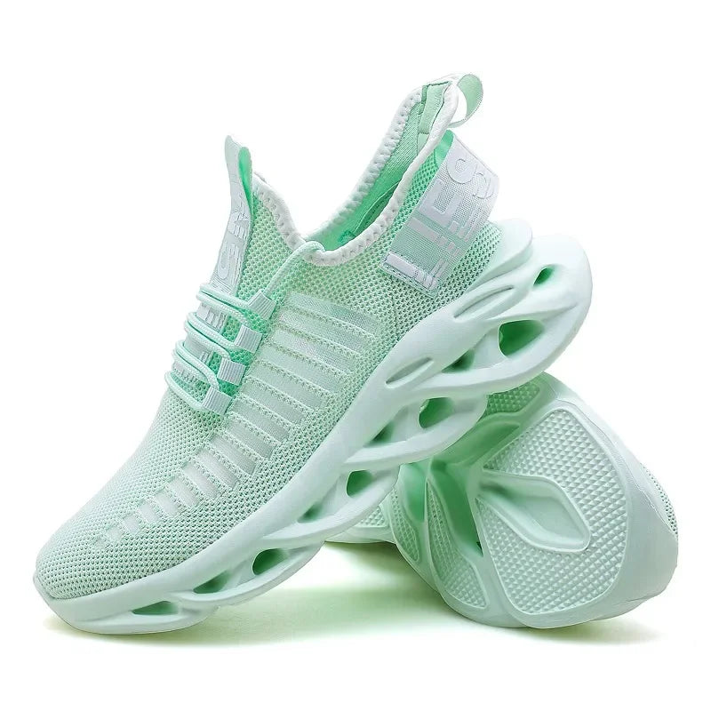 MAEDEF Men Shoes Comfortable Casual Sneakers Breathable Platform Running Shoes Man Mesh Tenis Sport Shoes Waling Tenis Masculino