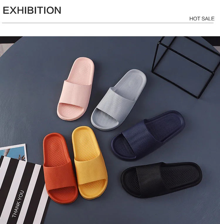 Fashion Home Slippers for Men's Women's EVA Lightweight soft sole slipper Indoor Y2k Casual Bathroom Anti-Slip Sandal Flip-Flops