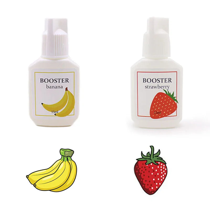 PRE TREATMENT CLEANSER 15ml Banana Pure Booster Korea Glue Eyelash Extension Supplies Makeup Tools Strawberry Super Bonder Mango