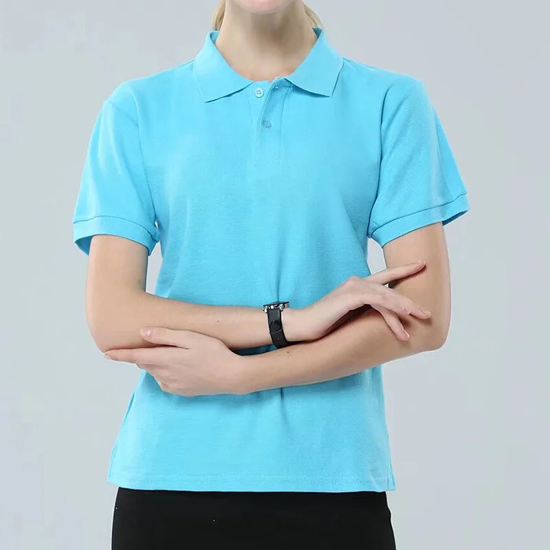 Men's shirt customization/design logo short sleeved polo shirt DIY logo top casual work advertising team/commemorative polo