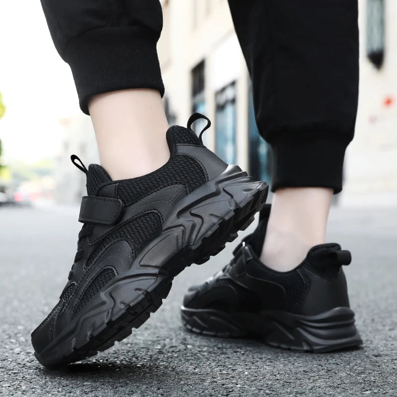 Kids Sport Shoes Brand Spring for Boys Breathable Mesh Casual Sneakers Children Lightweight Running Shoes Girls Tenis Outdoor
