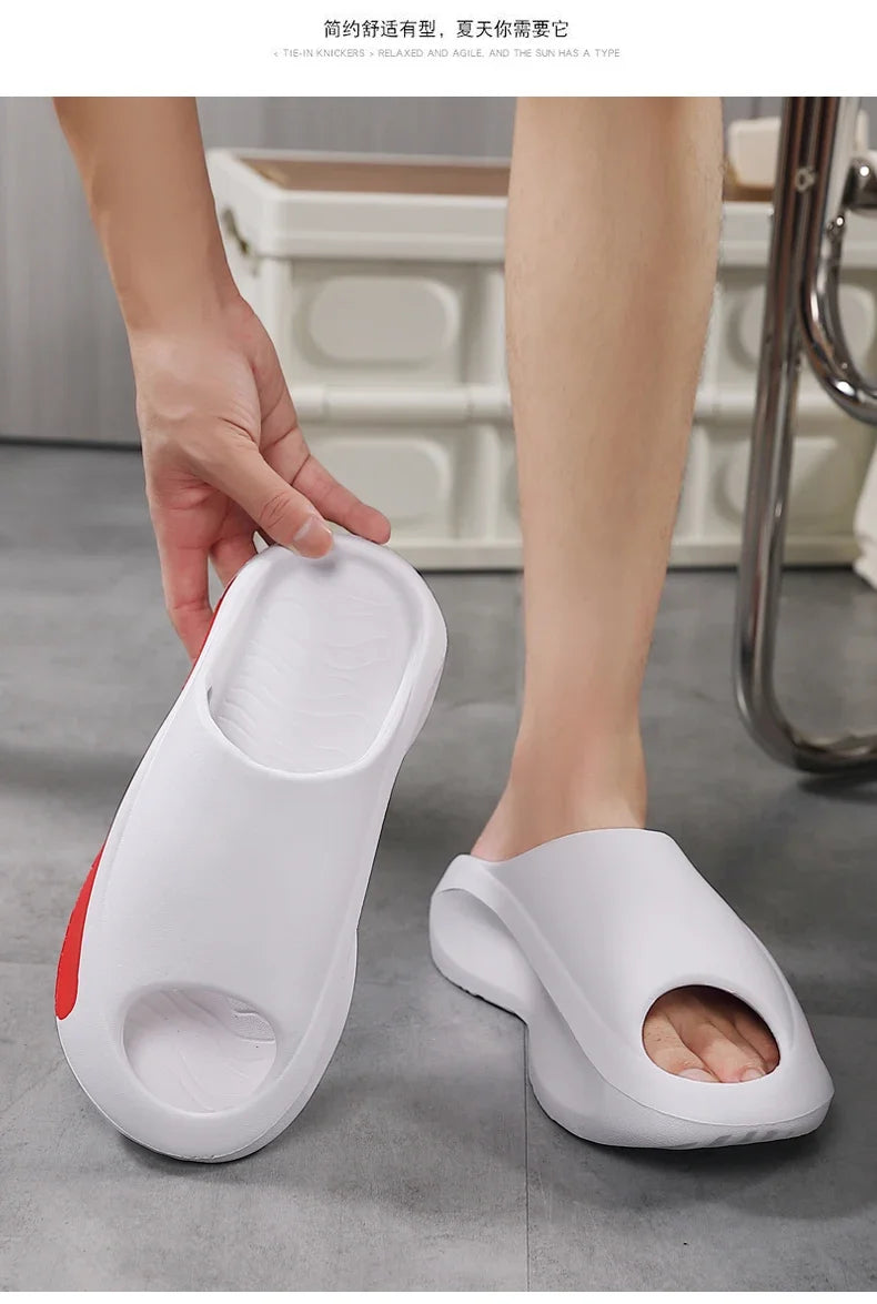 Adult Men's Sandal Genuine Mens Slipper Original Brands Shoes for Events Eva Sole Slippers House Slippers Man Summer Shoes Sale