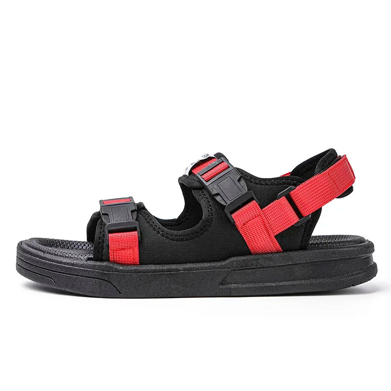 Men Sandals 2024 Trending Men's Luxury Sandals Man Summer 2024 Shiatsu Slippers Flat Sandal Beach Shoes Platform Sandals. Mens
