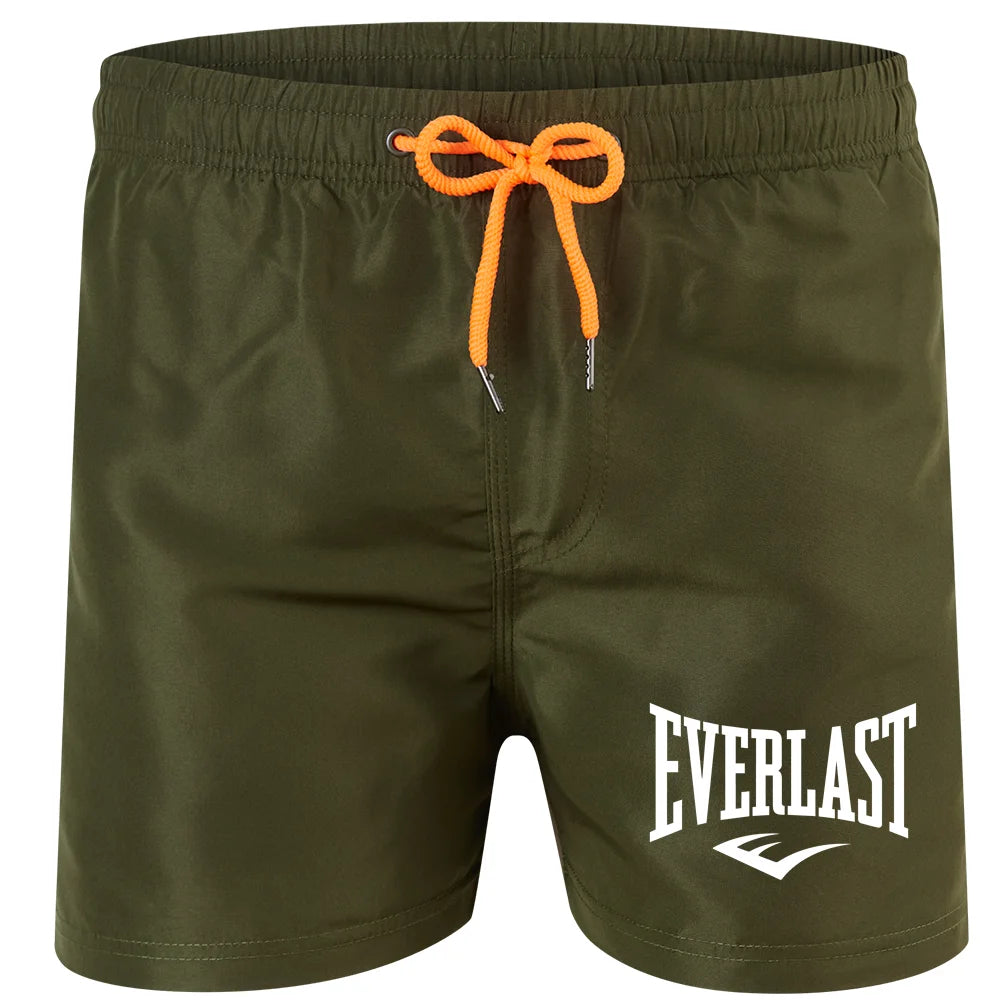 2024 new men's summer men's cool shorts loose men's casual fashion sports pants beach pants swimming trunks