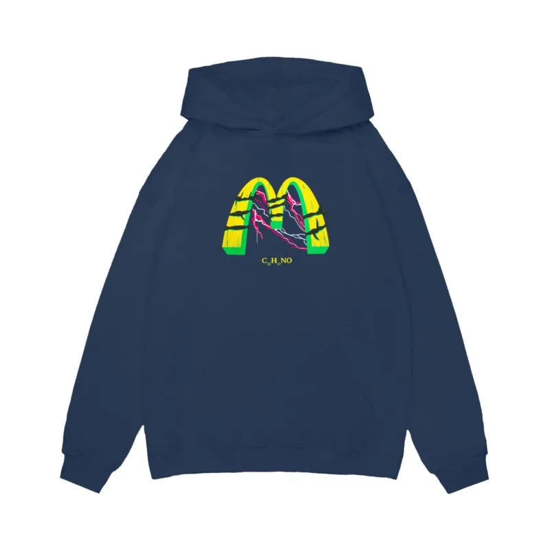 Fashion Pullover Men's Hoodies Vintage Graphic Hip Hop Graphic Goth Hooded Sweatshirt Oversized Women Clothes Y2k Aesthetic Tops