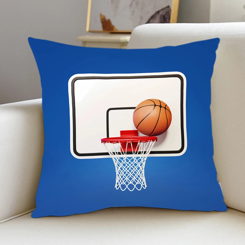 New Pillow basketball Slips Pillow Covers Bedding Comfortable Cushion Good For Sofa Home Car High Quality Pillow Cases boy gift