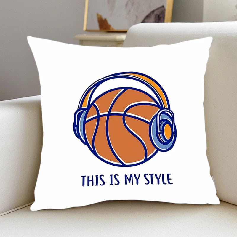 New Pillow basketball Slips Pillow Covers Bedding Comfortable Cushion Good For Sofa Home Car High Quality Pillow Cases boy gift