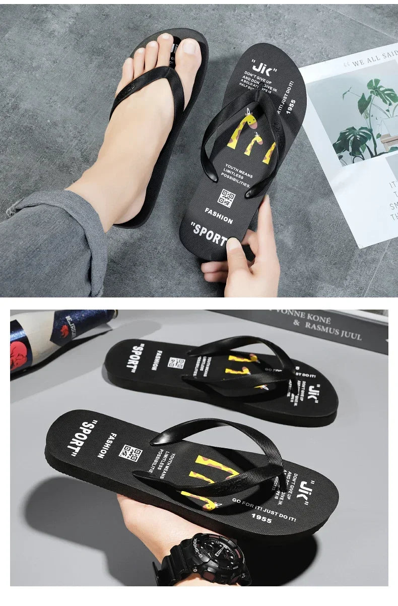 House Shoes Beach Water Shoes for Men 2024 Comfortable Man Sandal Comfort Men Flip Flops Men's Comfortable Slipper Flip-flops