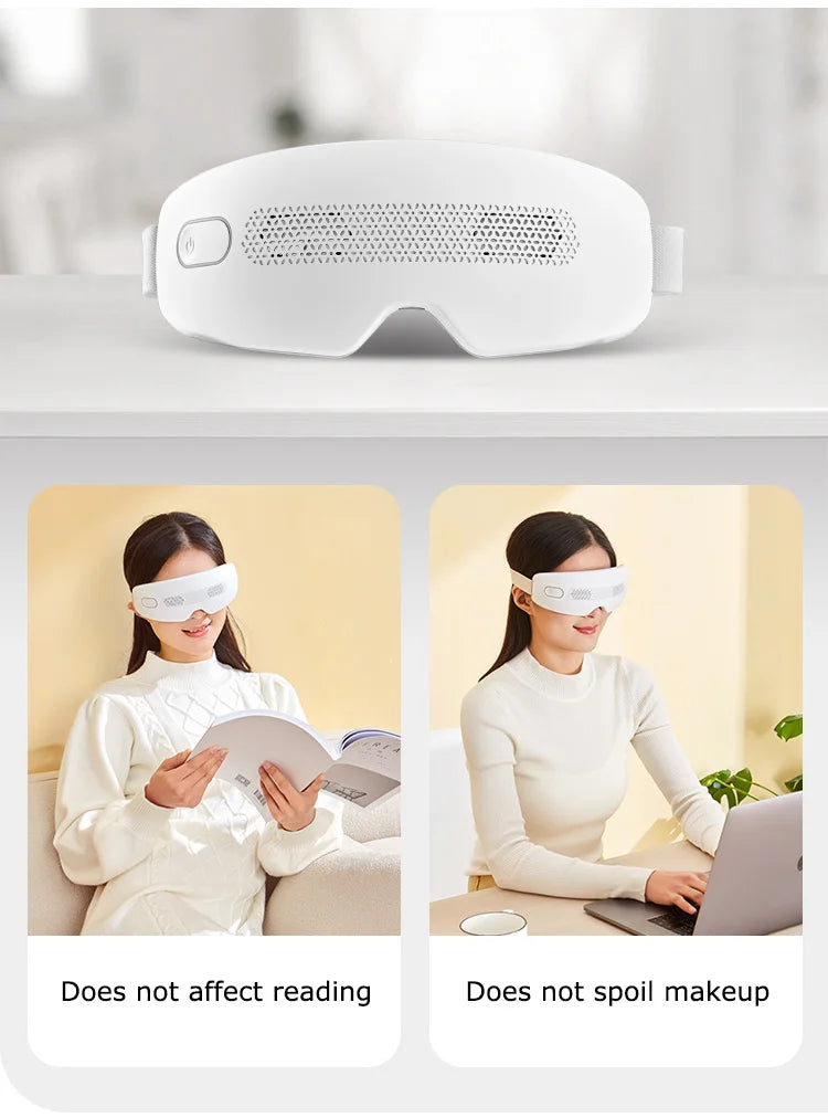 MARESE E22 Electric Eye Massager Acupuncture Point Vibration Massage Eye Care With Bluetooth Music Relieves Fatigue Dark Circles
