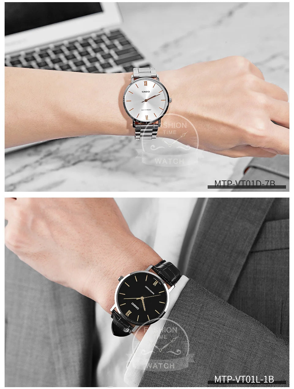 Casio watch for men simple fashionable Waterproof Quartz Watch reloj casio hombre free shipping MTP-VT01 series