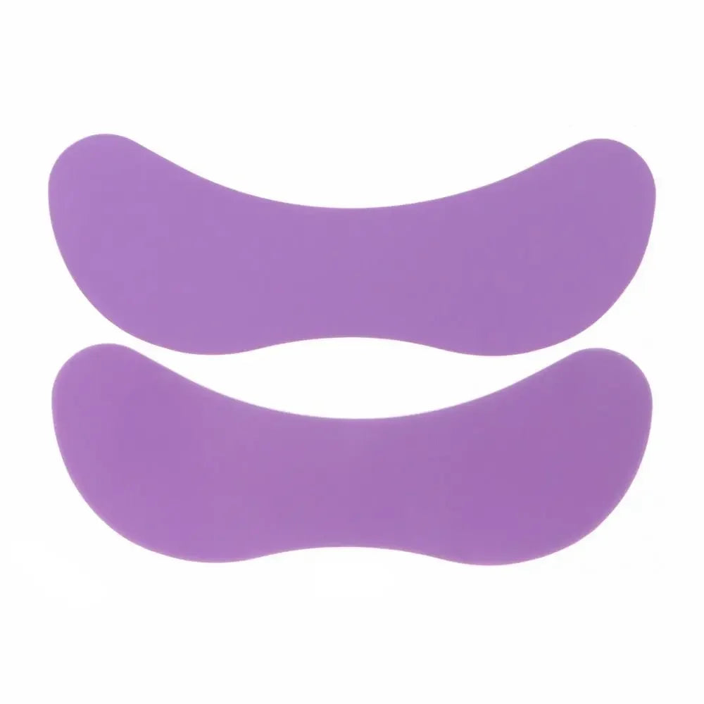 1Pair Reusable Eyelash Perm Silicone Eye Pads Lash Extension Under Eye Patches Sticky Eyelash Extension Patch Makeup Tools